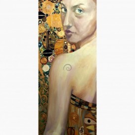 Fototapeta - DV1290 - Olejový portrét ženy