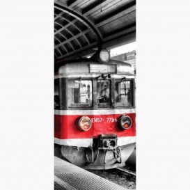 Fototapeta - DV1312 - Retro vlaková stanica