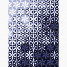 Fototapeta - PL1258 - Modro-biely abstraktný vzor