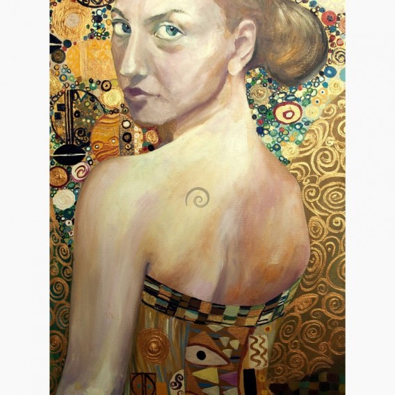 Fototapeta - PL1335 - Olejový portrét ženy