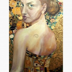 Fototapeta - PL1335 - Olejový portrét ženy