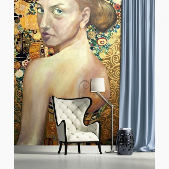 Fototapeta - PL1335 - Olejový portrét ženy