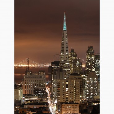 Fototapeta - PL1363 - Chinatown San Francisco v noci