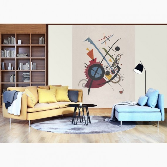 Fototapeta - PL1443 - Violett Wassily Kandinsky