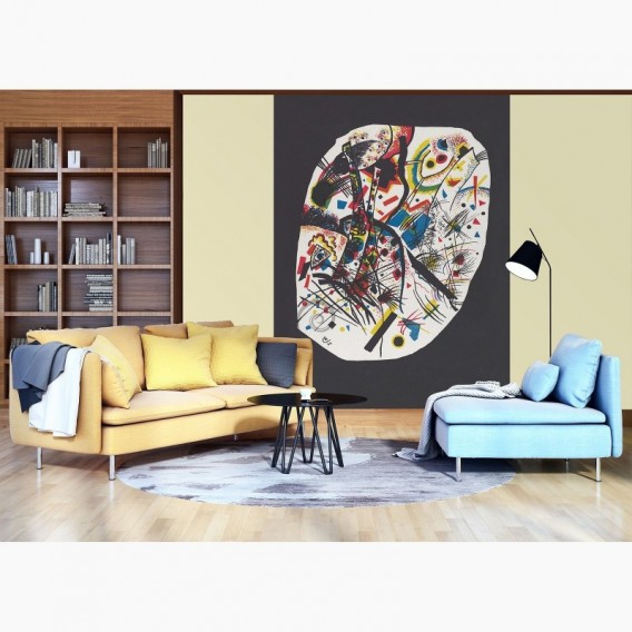 Fototapeta - PL1446 - Small Worlds III Wassily Kandinsky