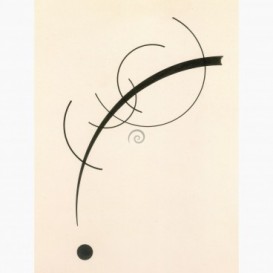 Fototapeta - PL1454 - Free Curve to the Point Wassily Kandinsky