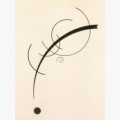 Fototapeta - PL1454 - Free Curve to the Point Wassily Kandinsky