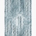 Fototapeta - PL1557 - Modrá stěna s pletenou texturou