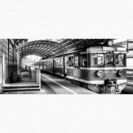 Fototapeta - PA5315 - Retro vlakové nádraží