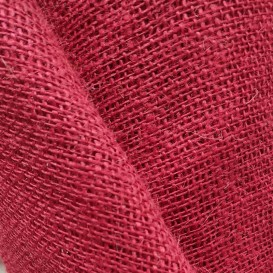 Juta červená metráž š.130cm