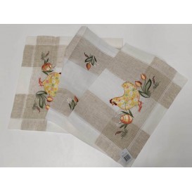 Ubrus slepice 4901 40x160cm