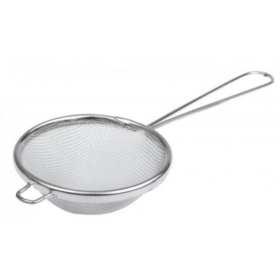 Cedník hustý kovový 10cm