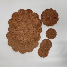 Korkové podložky set 7ks