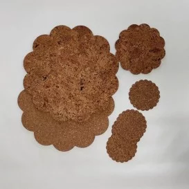 Korkové podložky set 7ks