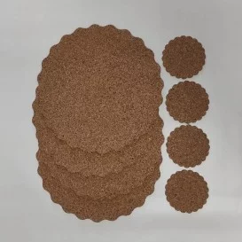 Korkové podložky set 8ks