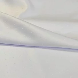 Obrus teflónový biely potlačený vzor 01 bodky