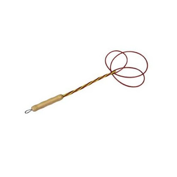 Klepáč na koberce drôtený v bužírke