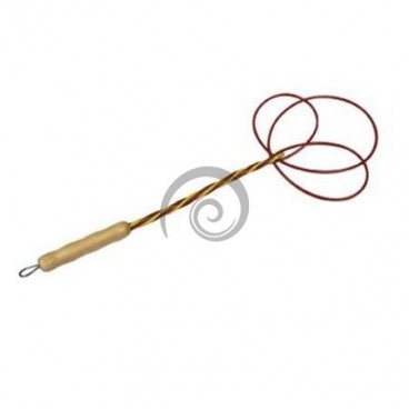 Klepáč na koberce drôtený v bužírke