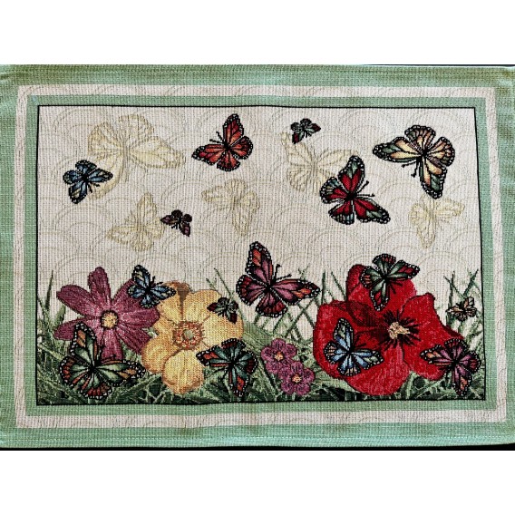 Gobelínový obrus Motýle 2 33x45cm