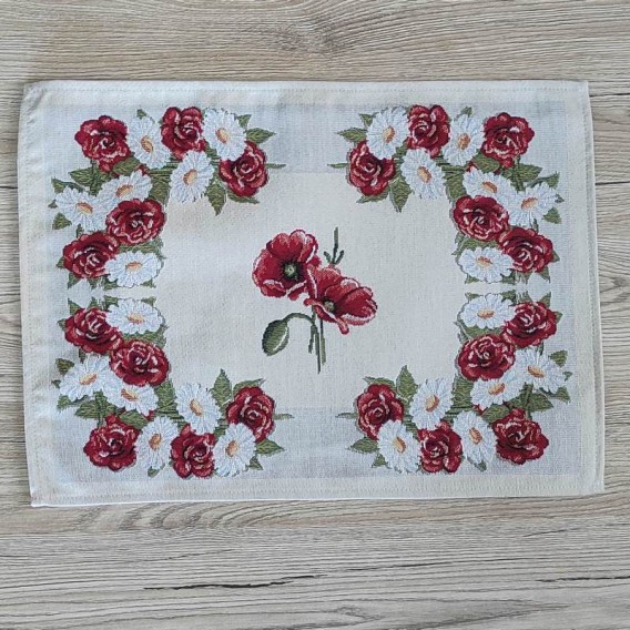 Gobelínový obrus poppy  33x45cm