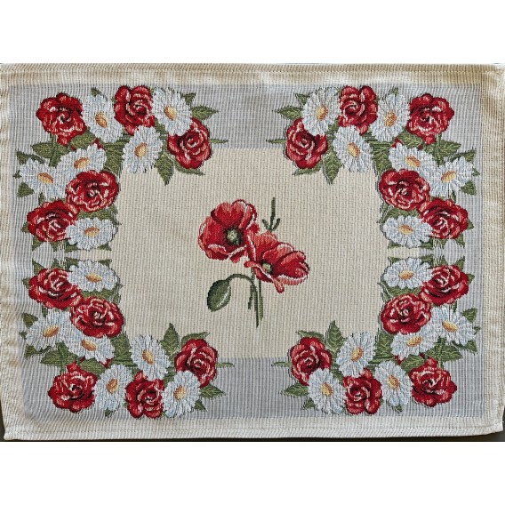 Gobelínový obrus poppy  33x45cm