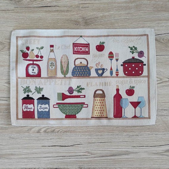 Gobelínový ubrus Kuchyňe 33x45cm