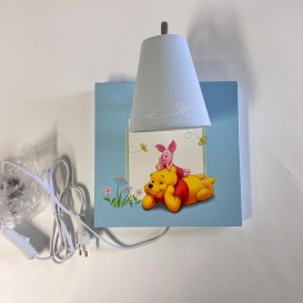 Nástenná detská lampa Macko Pooh