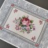 Gobelínový obrus Romantické ruže sivé 40x50cm
