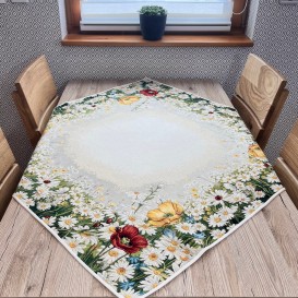 Gobelínový obrus Sedmokrásky 100x100cm