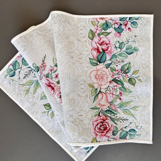 Gobelínový obrus Šípková Ruženka 45x140cm
