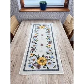 Gobelínový obrus Slnečnica v záhrade 40x100cm