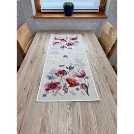 Gobelínový obrus Maky v záhrade 40x100cm