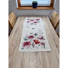Gobelínový obrus Maky v záhrade 40x100cm