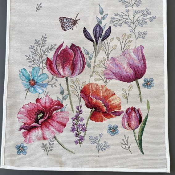 Gobelínový obrus Maky v záhrade 40x100cm