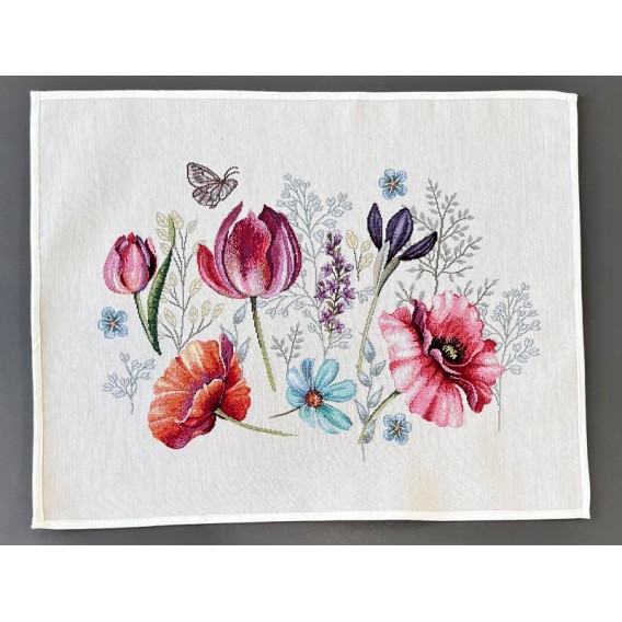 Gobelínový obrus Maky v záhrade 40x50cm