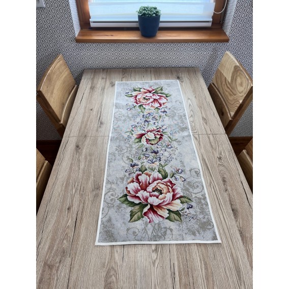 Gobelínový obrus Pivónia 40x100cm