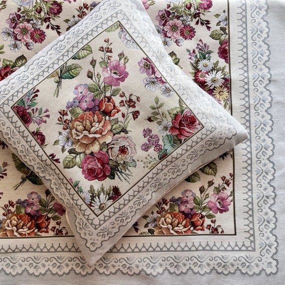 Gobelínová povlak Romantika 45x45cm