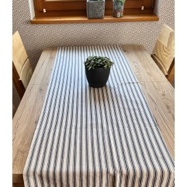 Bavlnená štóla modrá 3342 50x170cm