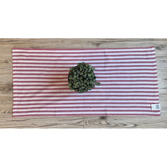 Bavlnený ubrus červený 3342 40x85cm