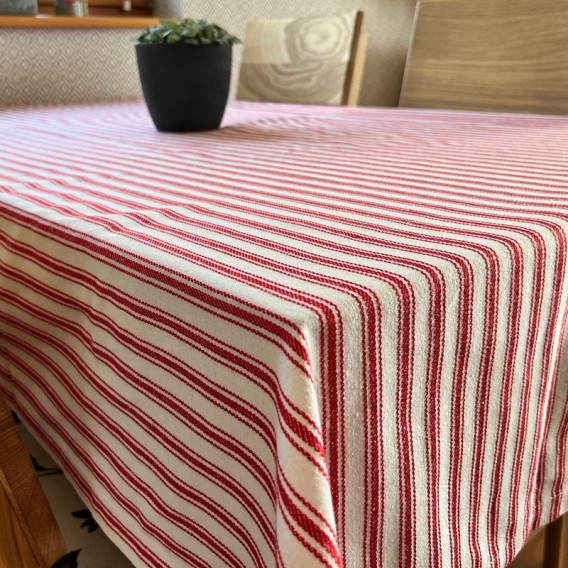 Bavlnený obrus červený 3342 130x170cm