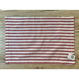 Bavlnený ubrus/prostíraní červený 3342 35x50cm