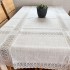 Obrus s krajkou biely 2603 130x170cm