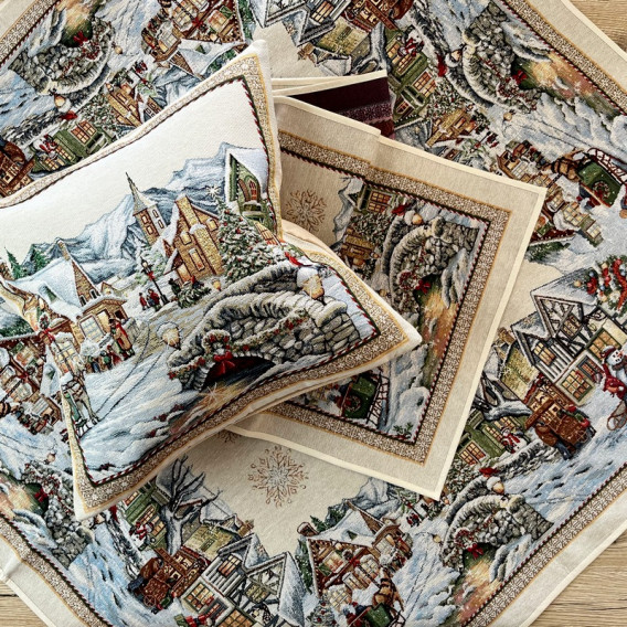 Gobelínová obliečka Jasličkári  45x45cm