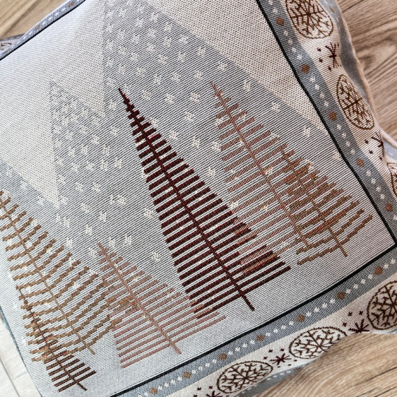 Gobelínová obliečka Jednoduché Vianoce  45x45cm