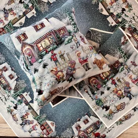 Gobelínový obrus Guľovačka 100x100cm