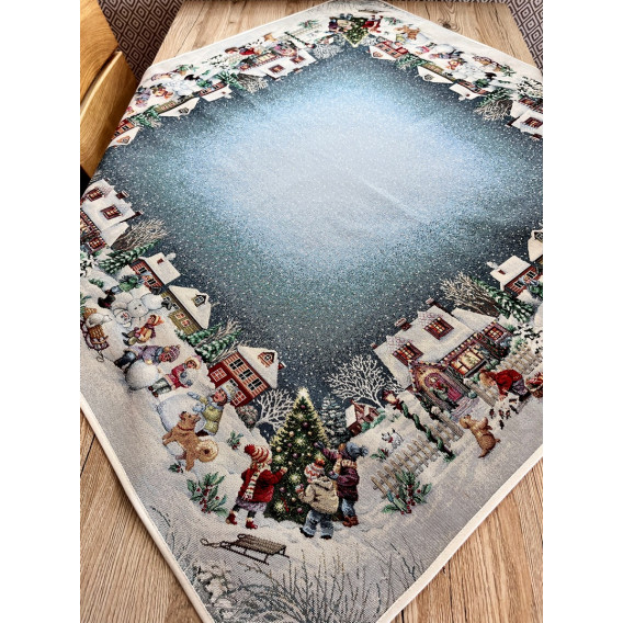 Gobelínový obrus Guľovačka 100x100cm