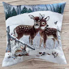 Gobelínová obliečka Srnky 45x45
