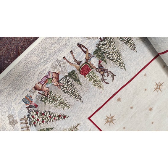 Gobelinový obrus Mikuláš a Sane 140x250cm