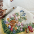 Gobelínový obrus Zajačiky za plotom 140x140cm