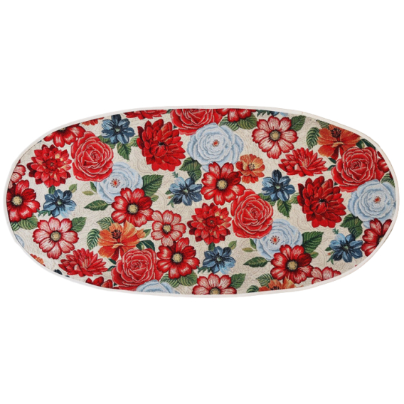 Gobelínový obrus Oranžové květy